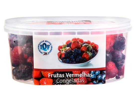 Imagem de Frutas Vermelhas Congeladas IQF Pote 450g